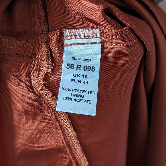 Rustic Metallic Size 18 Kaleidoscope Dress - Picture 6 of 6